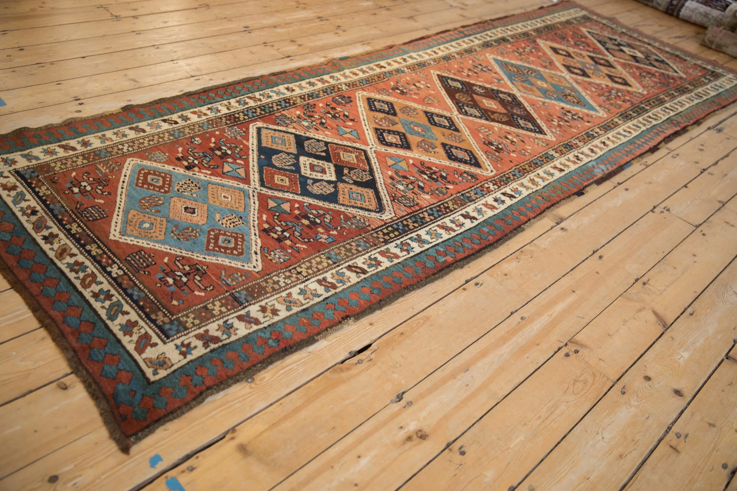 4x11 Vintage Serab Rug Runner