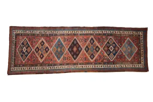 4x11 Vintage Serab Rug Runner