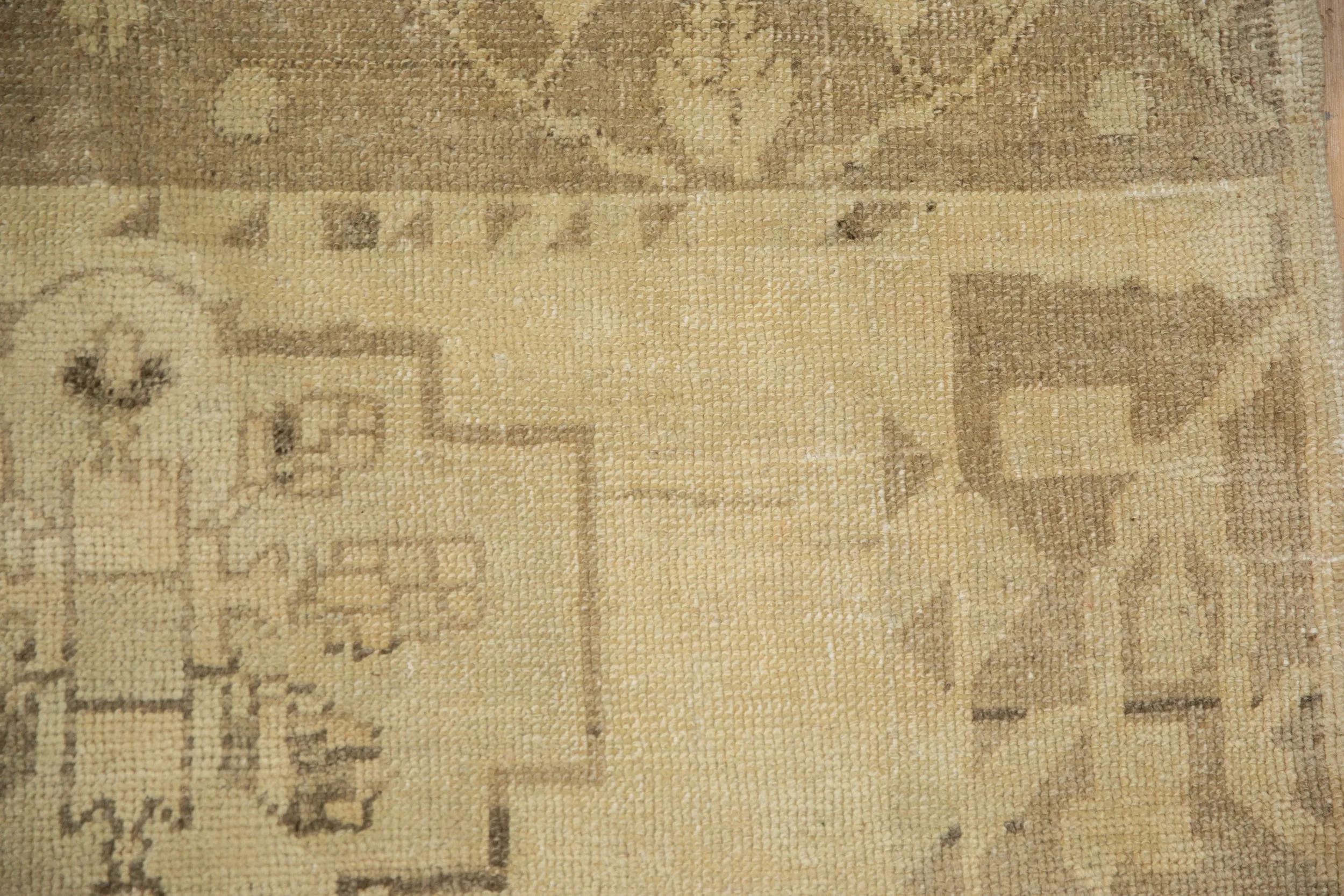 4x11.5 Vintage Distressed Oushak Rug Runner