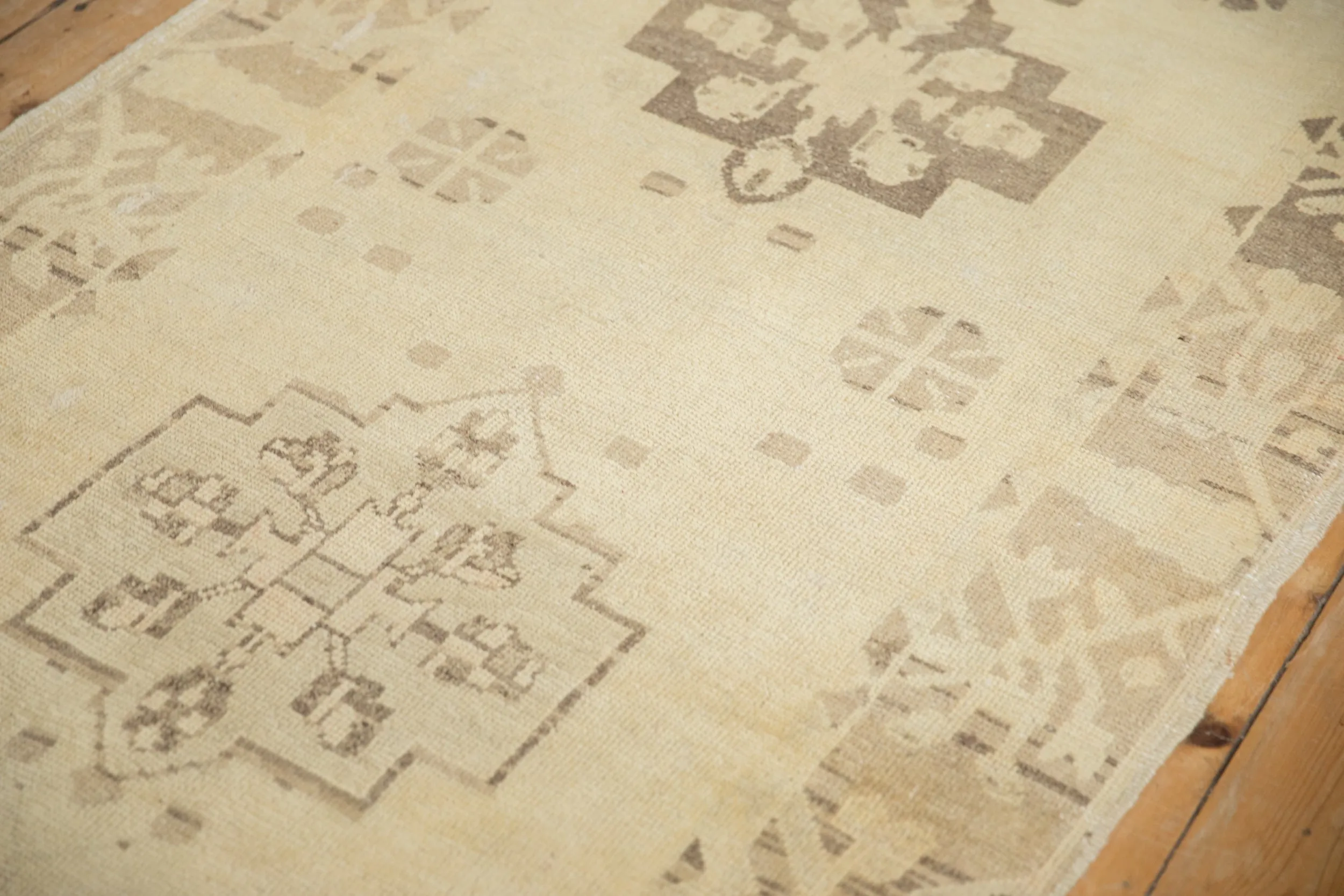 4x11.5 Vintage Distressed Oushak Rug Runner