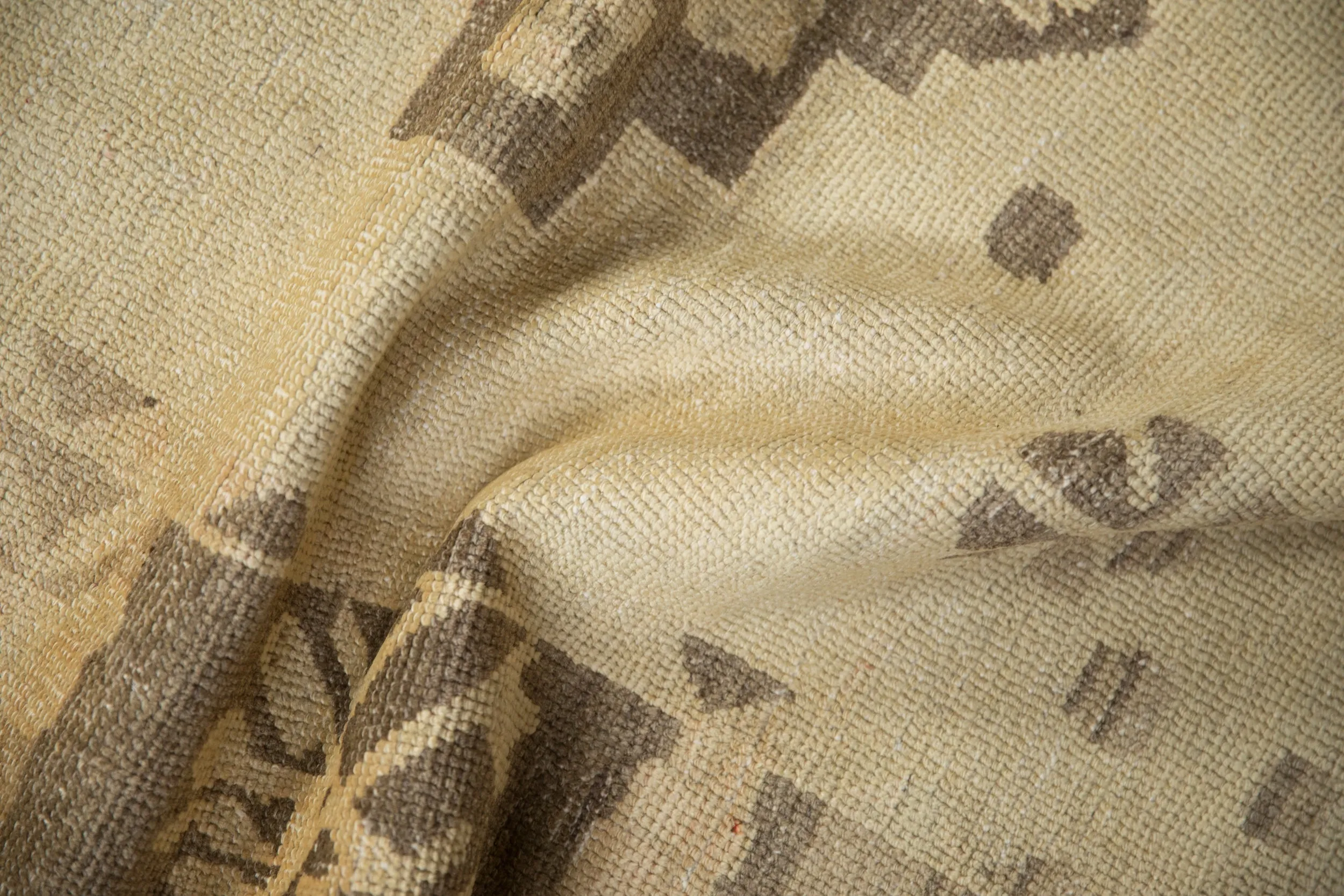 4x11.5 Vintage Distressed Oushak Rug Runner