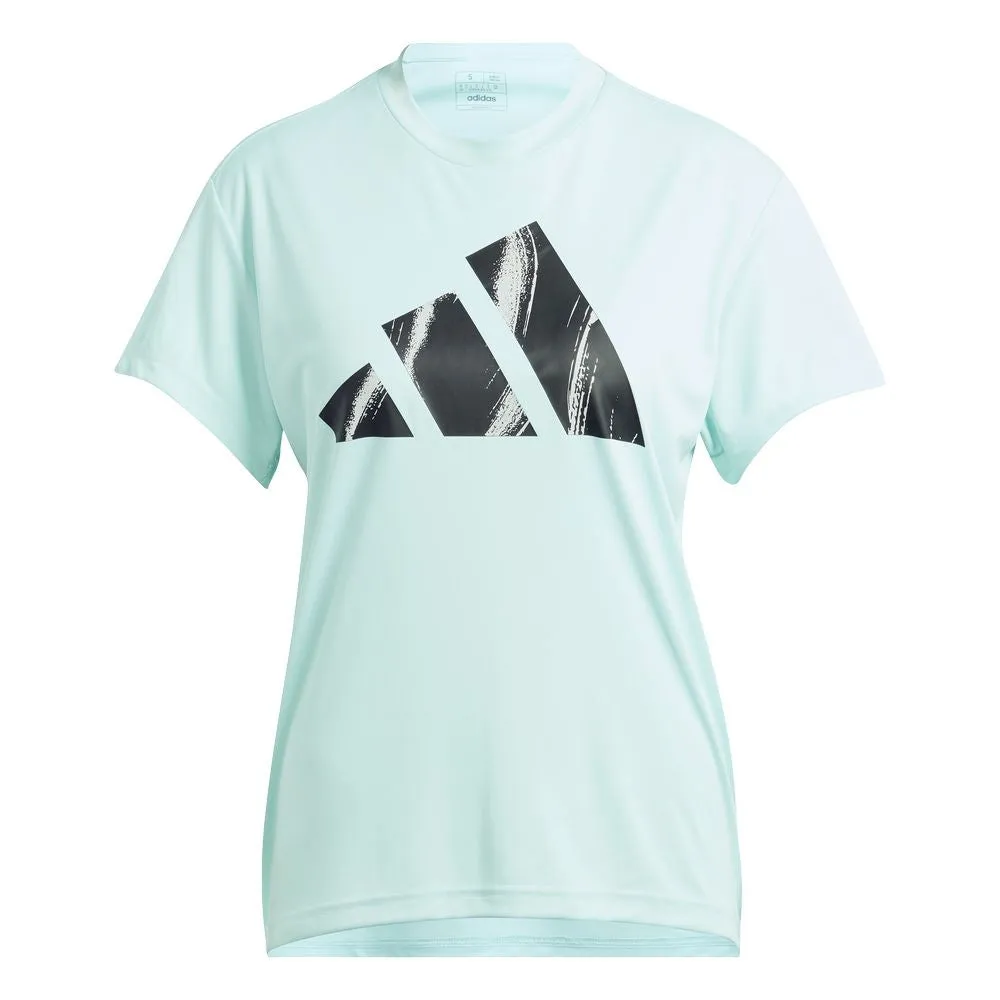 adidas Run It Big Logo Womens Tee