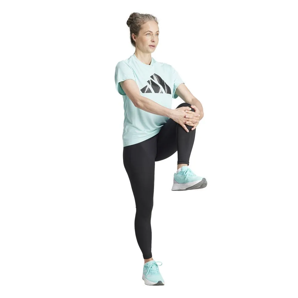 adidas Run It Big Logo Womens Tee