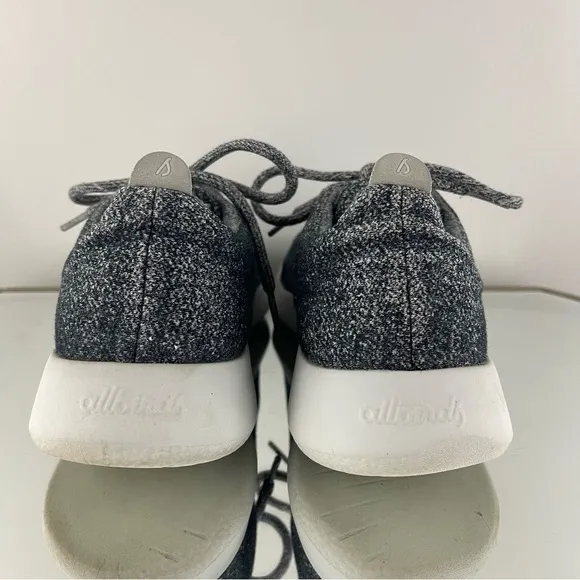 ALLBIRDS Women’s Natural Grey Merino Wool Runners Lace Up Sneaker Shoes