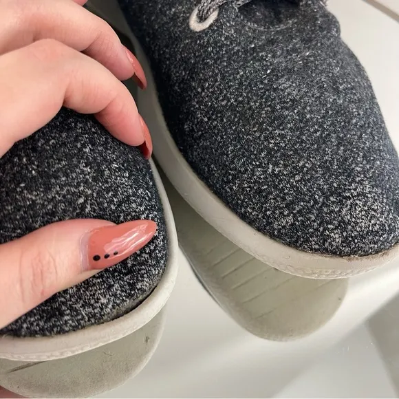 ALLBIRDS Women’s Natural Grey Merino Wool Runners Lace Up Sneaker Shoes