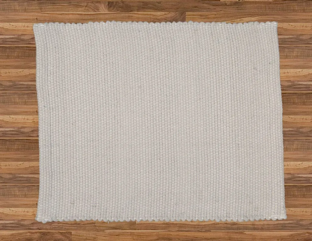 Amelia Jackson Placemat and Table Runners Dhurrie Tabby Grey SPM001