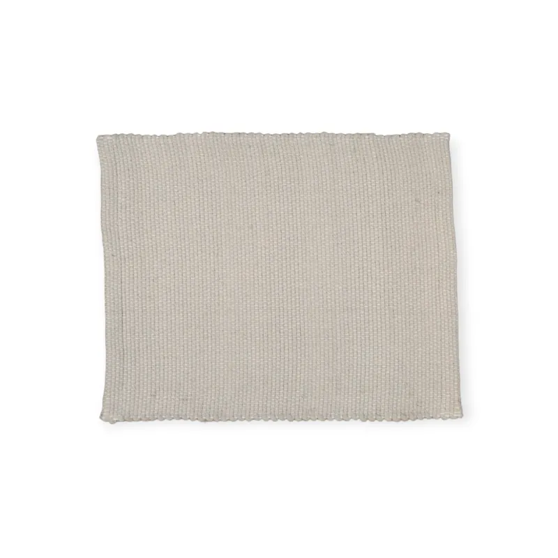 Amelia Jackson Placemat and Table Runners Dhurrie Tabby Grey SPM001