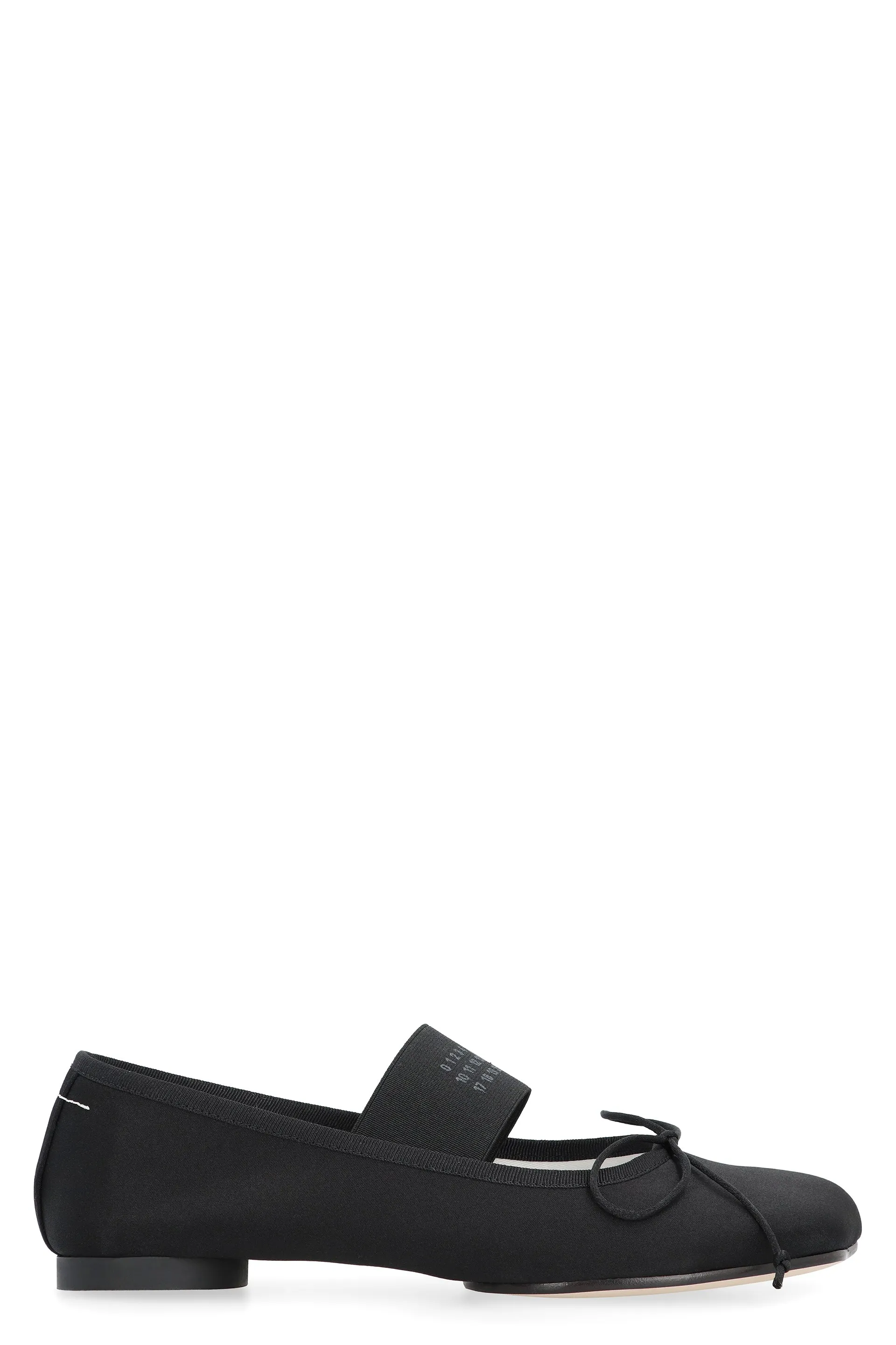 Anatomic fabric ballet flats