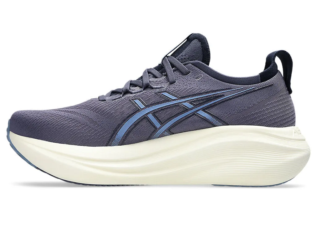 Asics Gel Nimbus 27 (2E Width) - Indigo Fog/ Denim Blue (Mens)