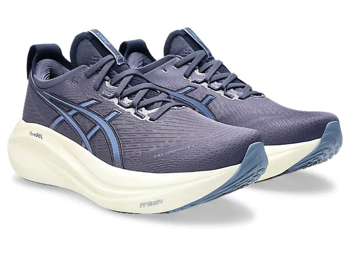 Asics Gel Nimbus 27 (2E Width) - Indigo Fog/ Denim Blue (Mens)