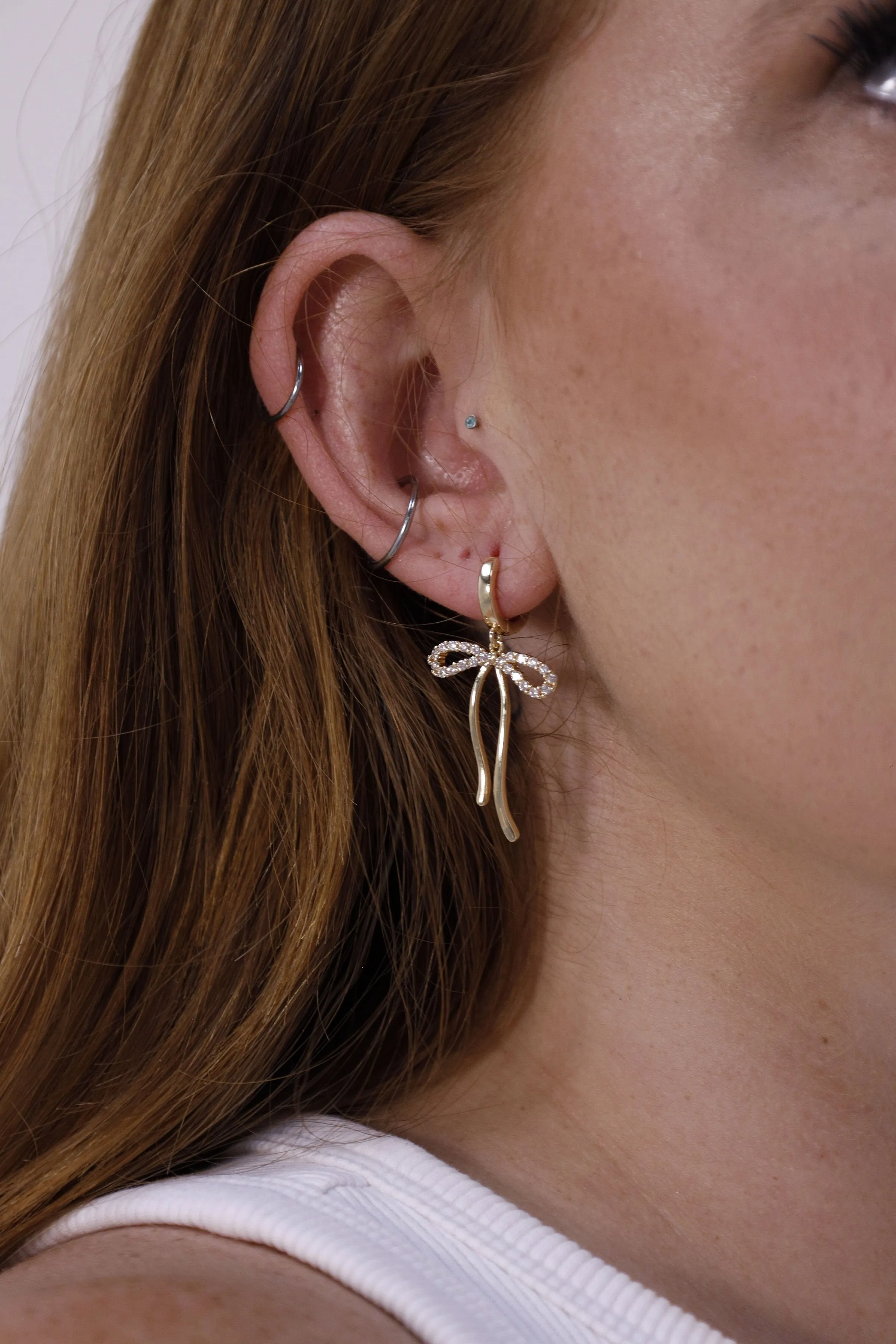 Ballet Bow Earrings