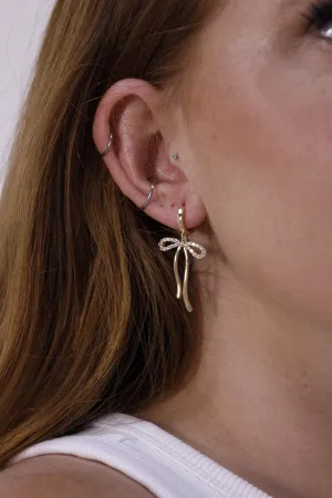 Ballet Bow Earrings