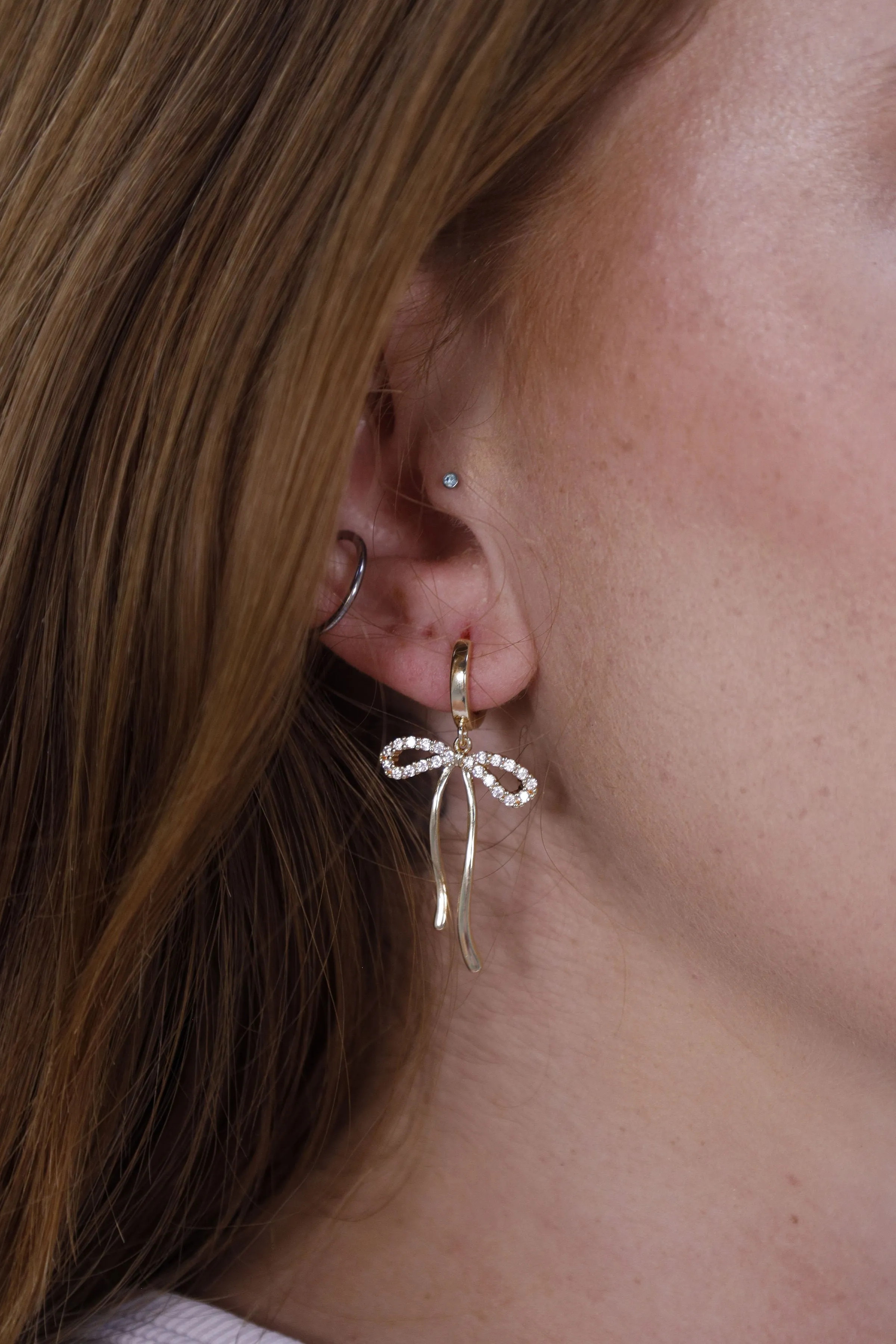 Ballet Bow Earrings