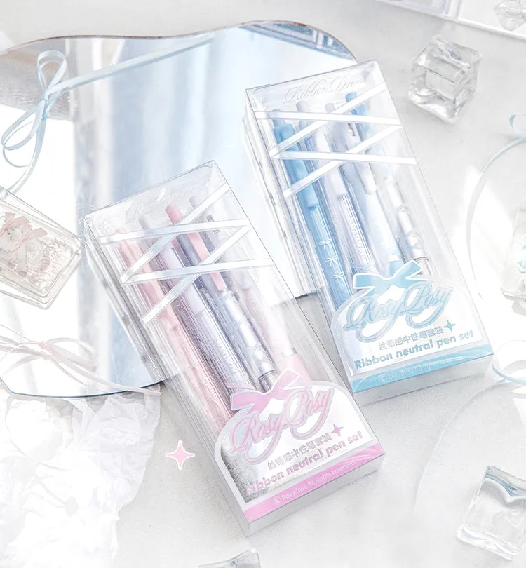 Ballet Ribbon Gel Pen Set