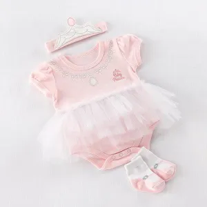 Big Dreamzzz Baby Princess Three-Piece Layette Set
