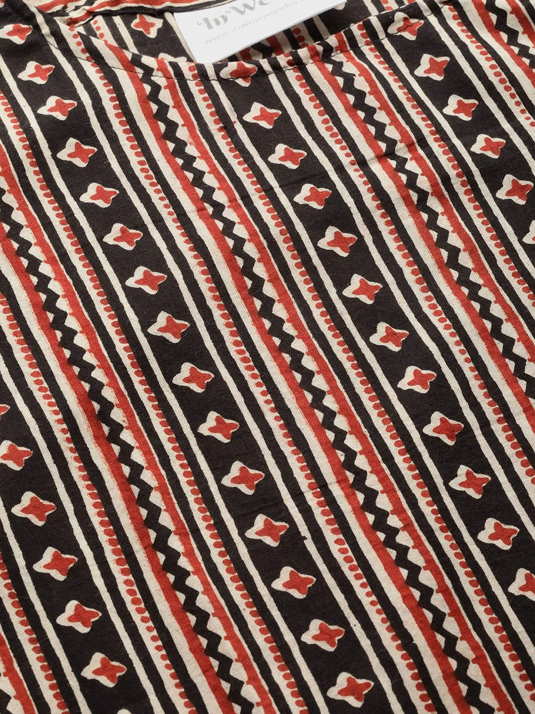 Black Printed Dress