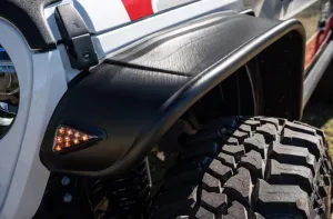 Bushwacker 2020 Jeep Gladiator Launch Edition Flat Style Flares 4pc - Black