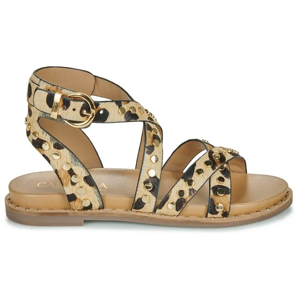 Carmela Gladiator Sandal 162393-LEOPARD