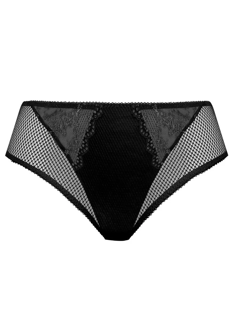 Charley High Leg Brief Black