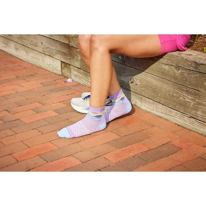 DARN TOUGH RUN QUARTER NO CUSHION ULTRA-LIGHTWEIGHT RUNNING SOCK WOMEN'S