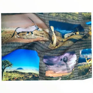Digpolybrush African SA Karoo Landscape Placemat DGSK 140 cm