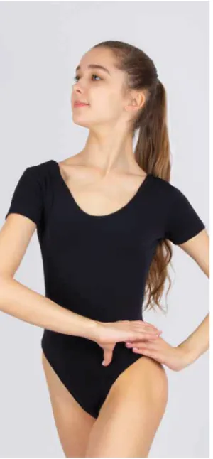 DLD04M Short Sleeve Leotard Grishko Girls