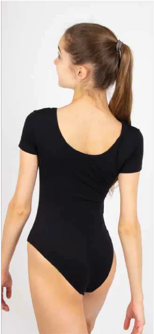 DLD04M Short Sleeve Leotard Grishko Girls