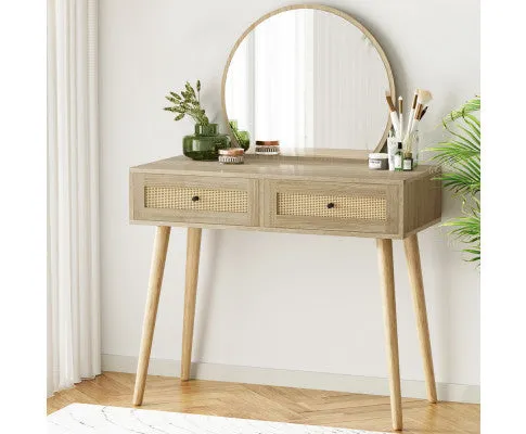 Dressing Table Set Rattan Frances