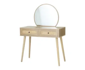 Dressing Table Set Rattan Frances