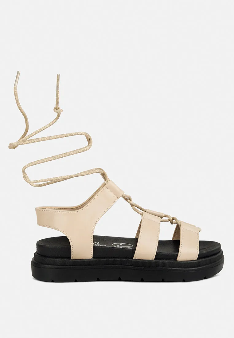 Dylan Strappy Gladiator Sandals By Ruw
