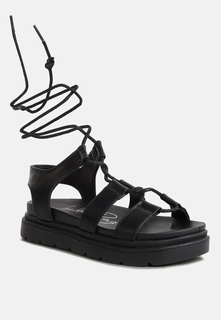 Dylan Strappy Gladiator Sandals By Ruw