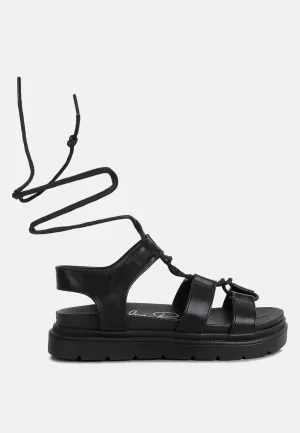Dylan Strappy Gladiator Sandals By Ruw