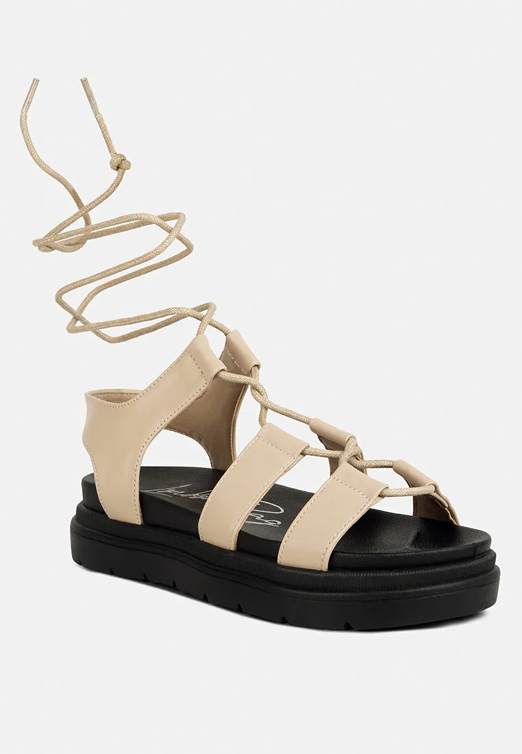 Dylan Strappy Gladiator Sandals By Ruw