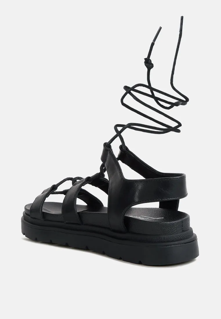 Dylan Strappy Gladiator Sandals By Ruw