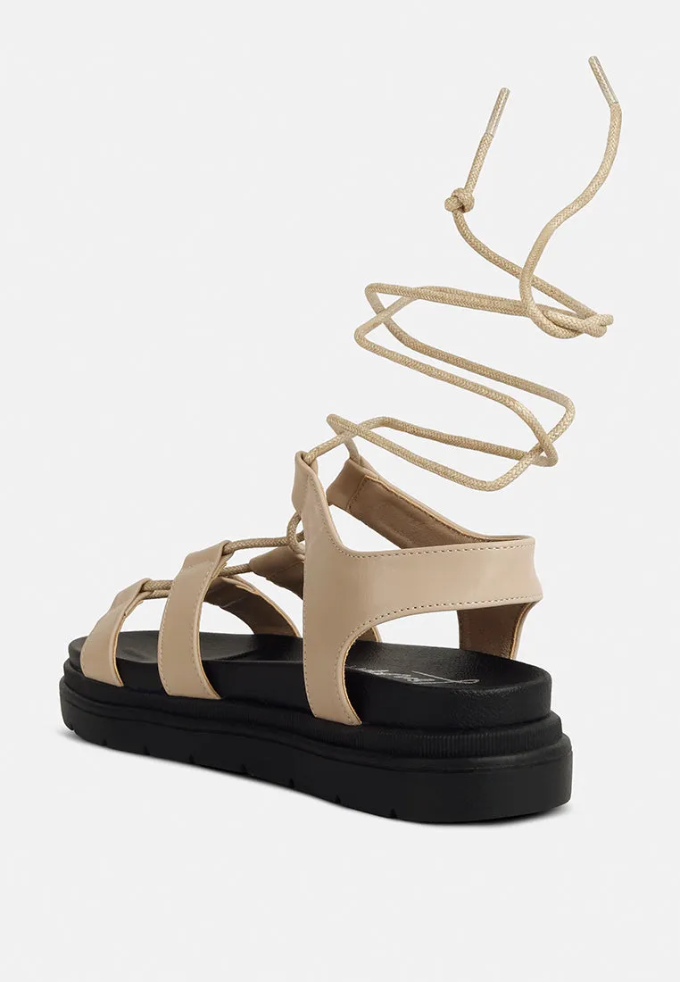 Dylan Strappy Gladiator Sandals By Ruw