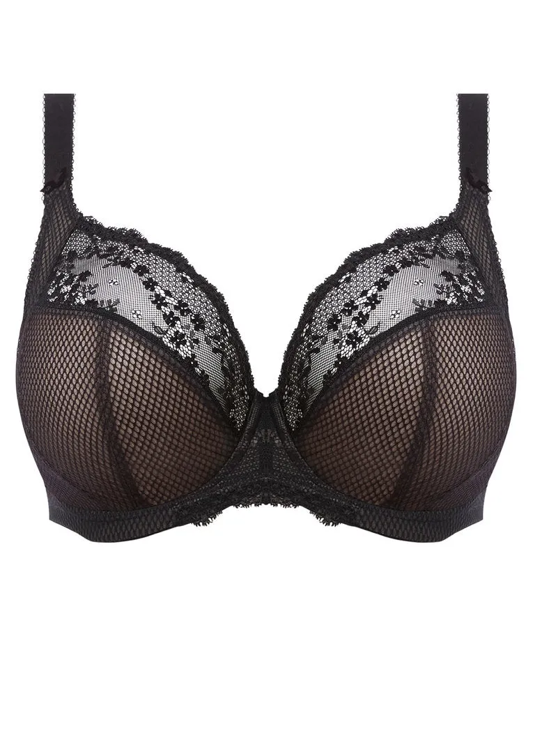Elomi Charley Plunge Stretch Bra Black