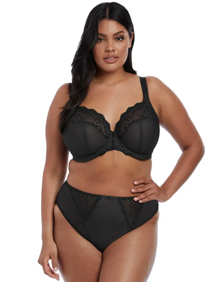 Elomi Charley Plunge Stretch Bra Black