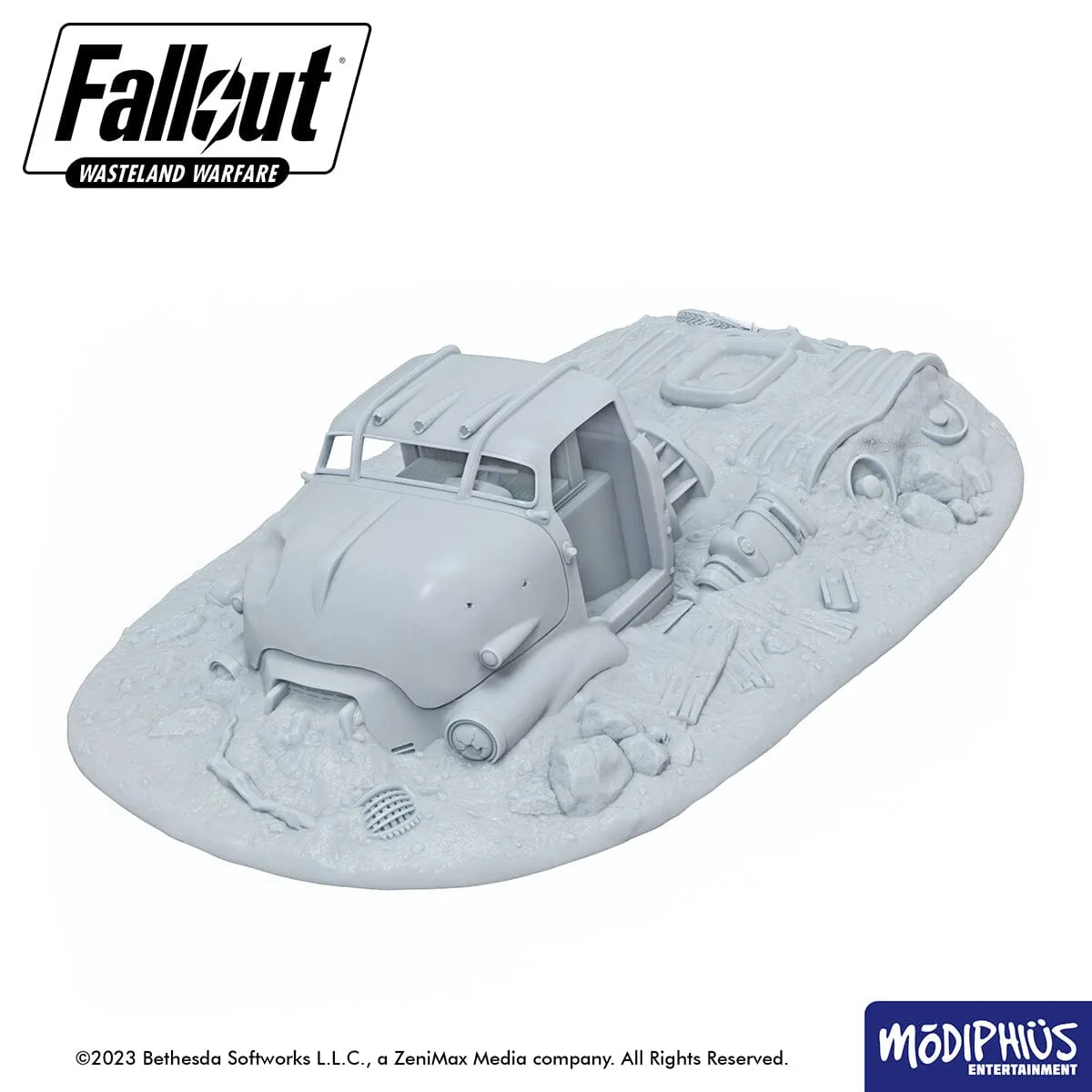 Fallout: Wasteland Warfare - Print at Home - Metal Dome