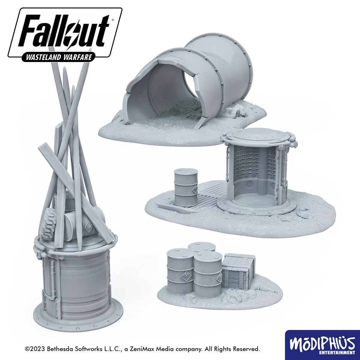 Fallout: Wasteland Warfare - Print at Home - Metal Dome