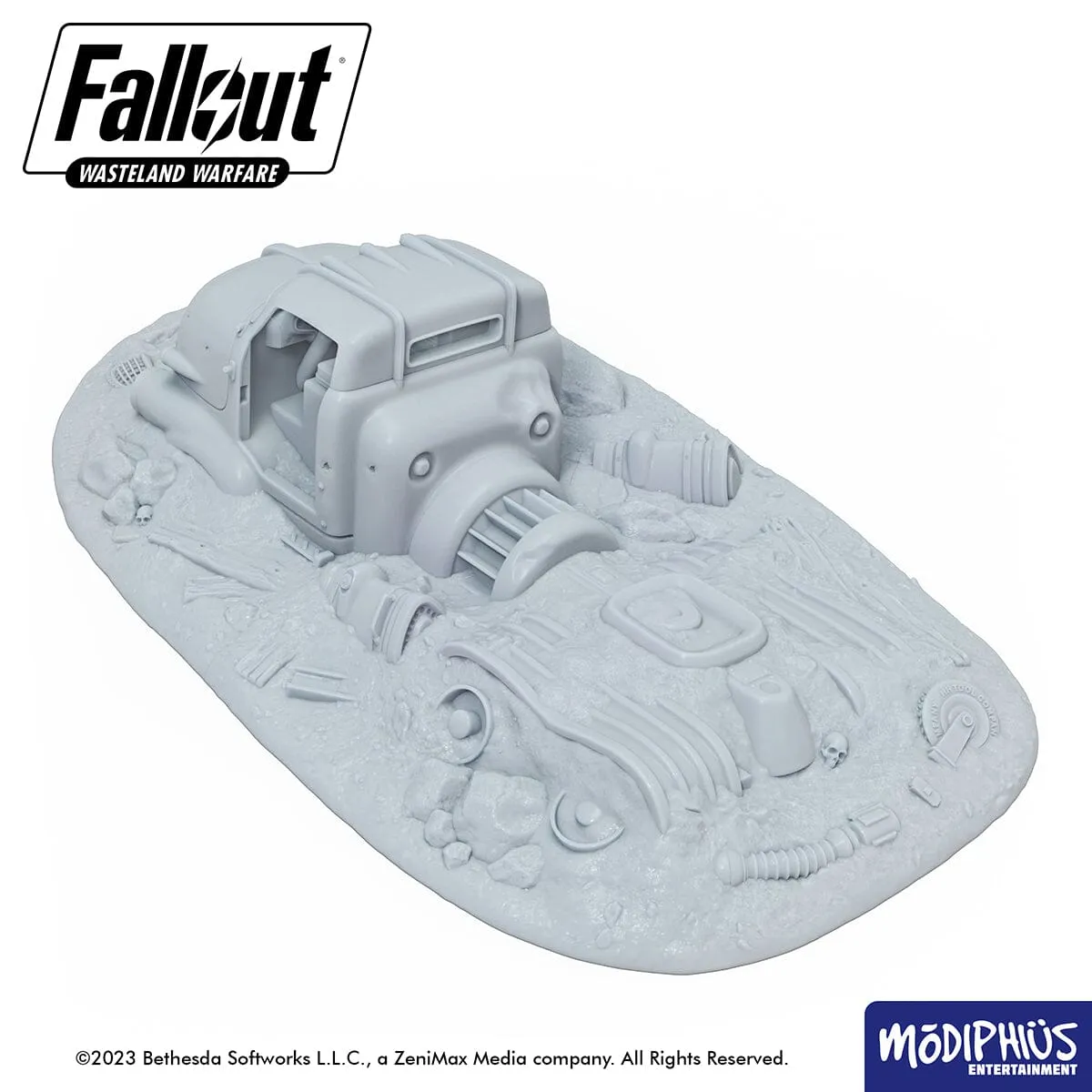 Fallout: Wasteland Warfare - Print at Home - Metal Dome