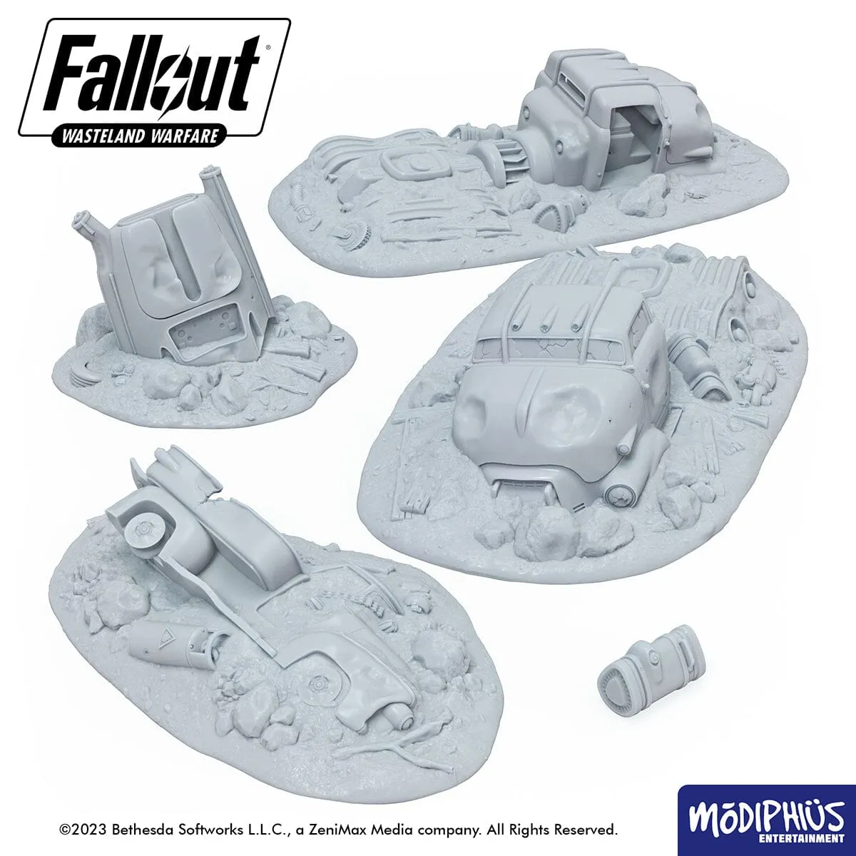 Fallout: Wasteland Warfare - Print at Home - Metal Dome