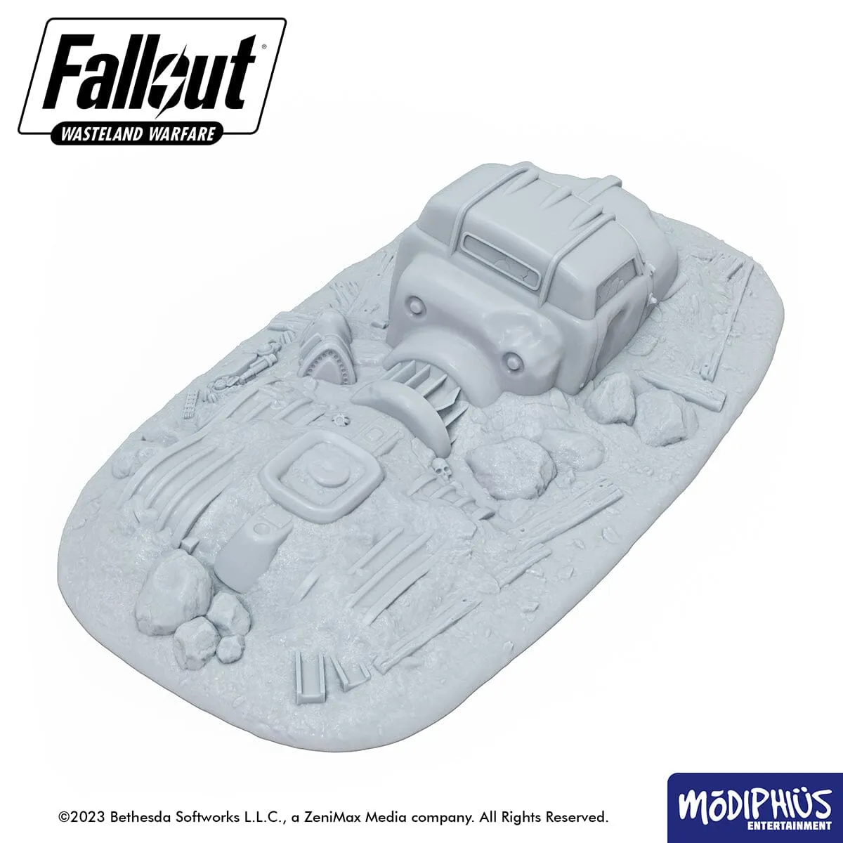 Fallout: Wasteland Warfare - Print at Home - Metal Dome