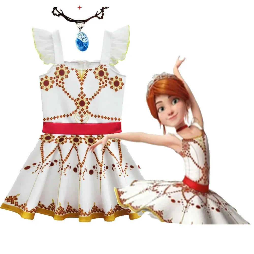 Fantasia Infantil Divertida Bailarina Promoção de carnaval 2025
