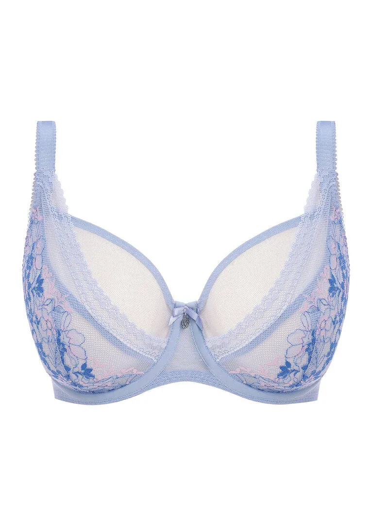 FREYA - Sydnie uw high apex plunge bra in Chambray