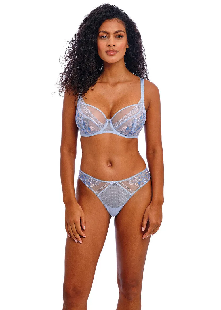 FREYA - Sydnie uw high apex plunge bra in Chambray