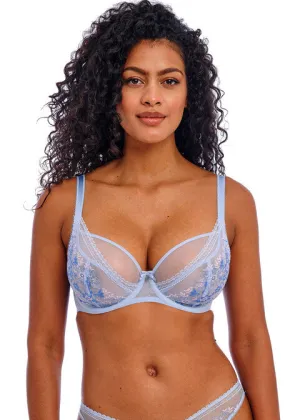 FREYA - Sydnie uw high apex plunge bra in Chambray