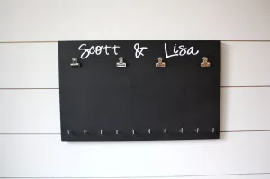Gift for Runners - Couple - Race Bib and Medal Holder - Personalized