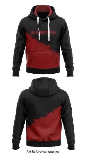Gladiators Store 1  Core Men's Hooded Performance Sweatshirt - qUCRAb