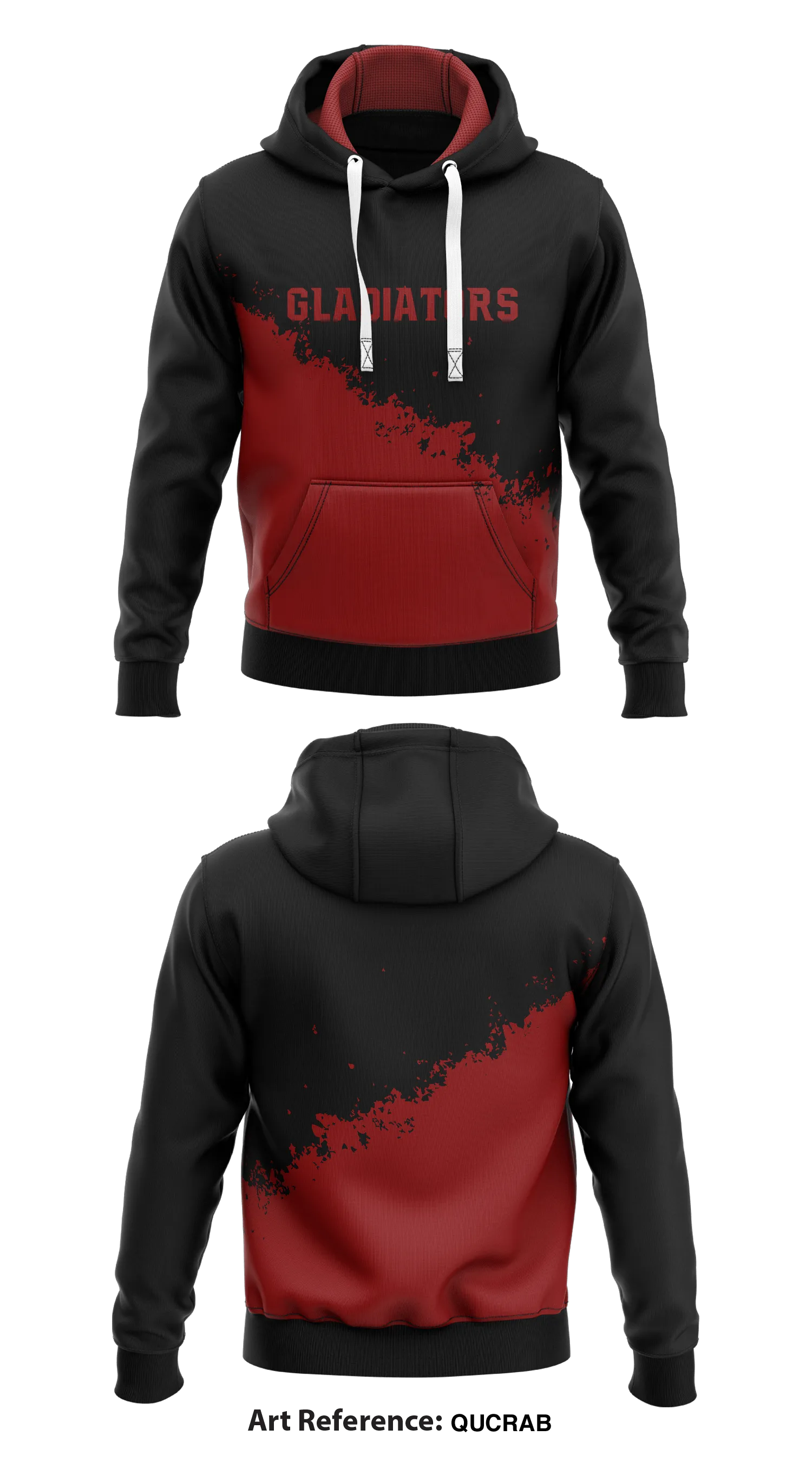 Gladiators Store 1  Core Men's Hooded Performance Sweatshirt - qUCRAb