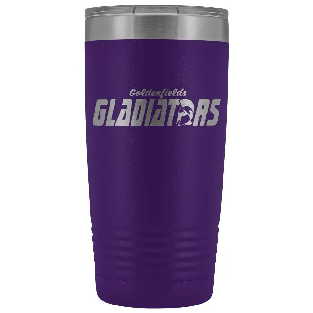 Goldenfields Gladiators 20oz Vacuum Tumbler